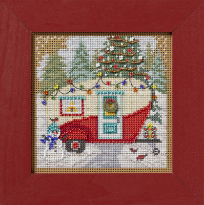 MH14-2431 Christmas Camper by Mill Hill 