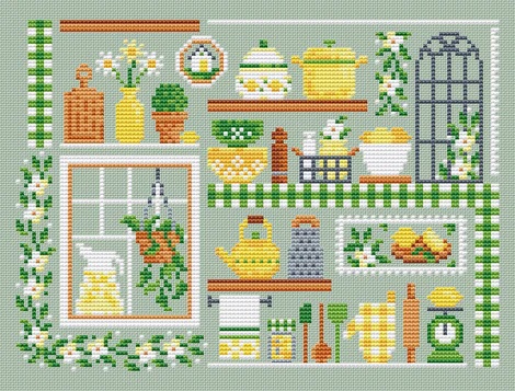 Lemon Kitchen by Erin Elizabeth 