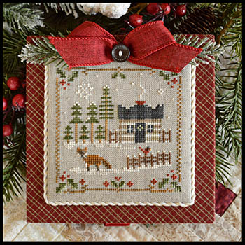  Log Cabin Fox by Little House Needlework