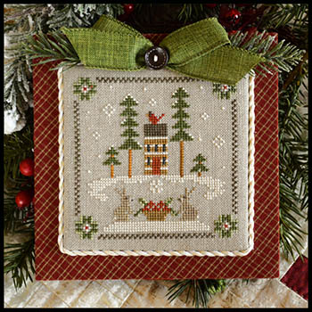 Log Cabin Bunnies by Little House Needlework 