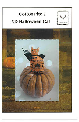 3D Halloween Cat by Cotton Pixels 