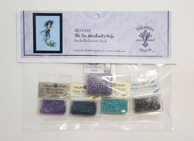 MD193E Bead pack for The Sea Merchant's Wife by Mirabilia 