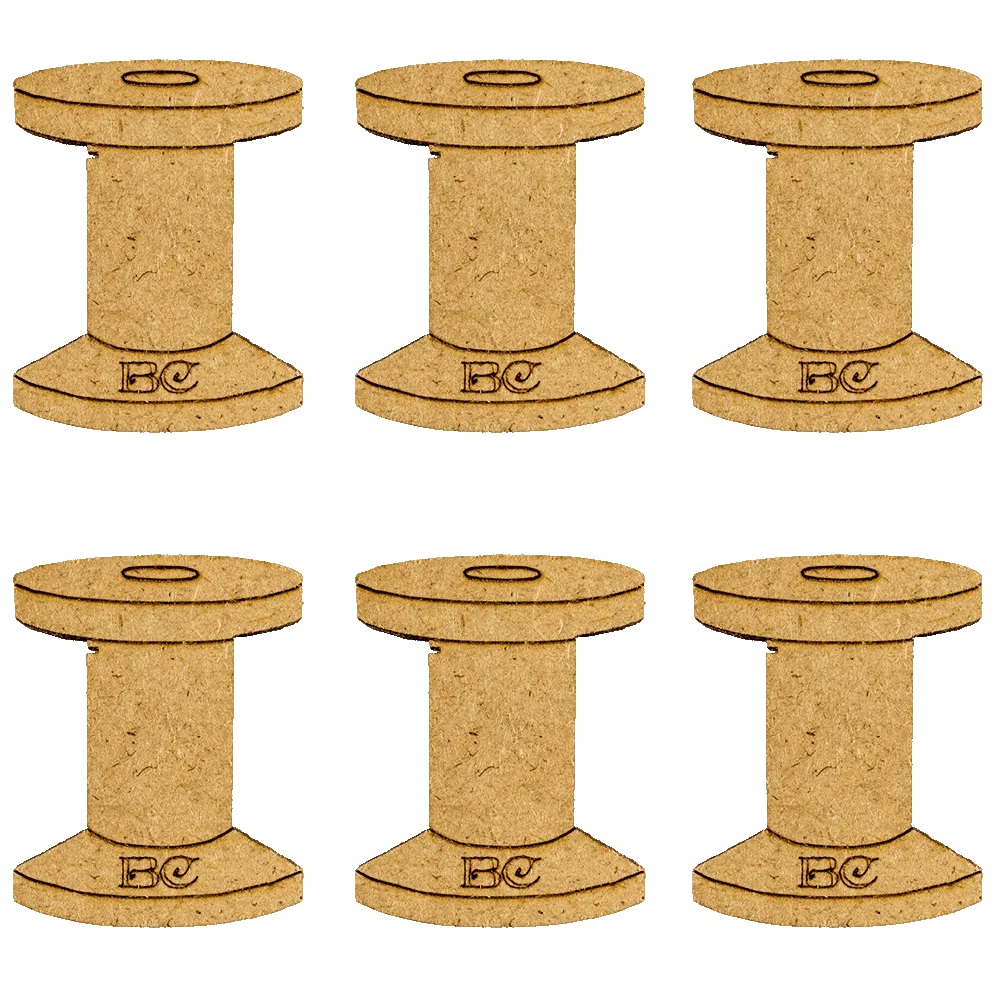  FLC-052(S) Floss bobbins by Wonderland Crafts 