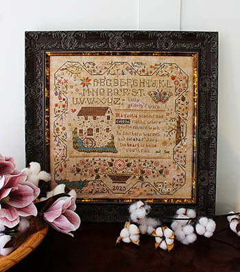 Cosford Rise Stitchery  - Cicadas' Song Sampler 