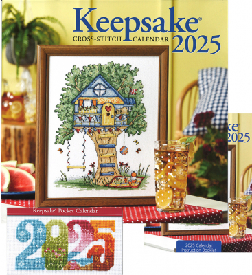 Calendar 2025 by Cross Stitch & Needlework Keepsake 