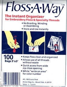  Floss-A-Way -  Floss-A-Way 100 Bags