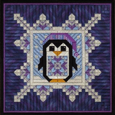 Quilted Penguin by From Nancy's Needle  