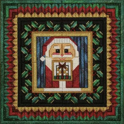 Quilted Santa by From Nancy's Needle 