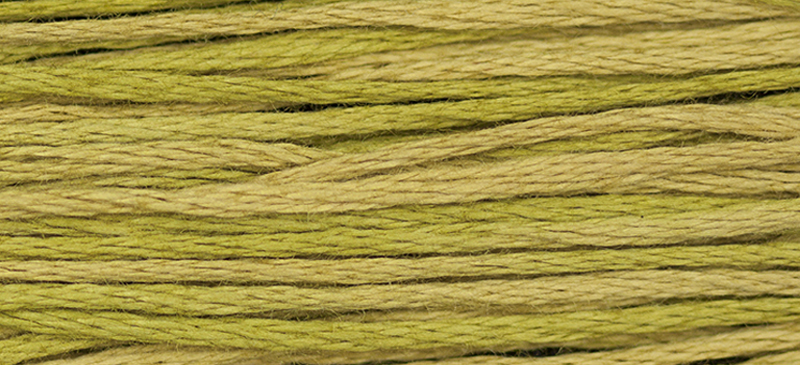  2211 Olive Pearl Cotton size 5 by Weeks Dye Works 