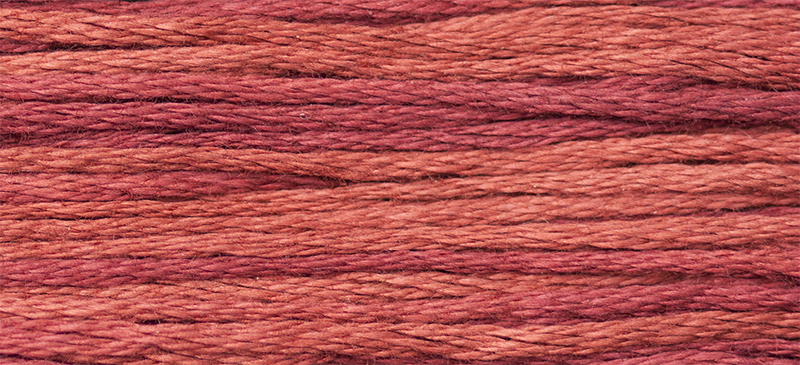 1333 Lancaster Red Pearl Cotton # 3 by Weeks Dye Works 