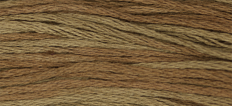 1233 Cocoa Pearl Cotton size #5 by Weeks Dye Works 