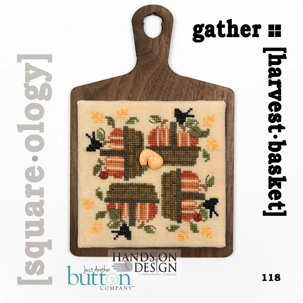 HD118 Harvest Basket - Square Ology by Hands on Design 