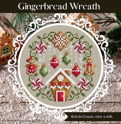 Gingerbread Wreath by Shannon Christine 