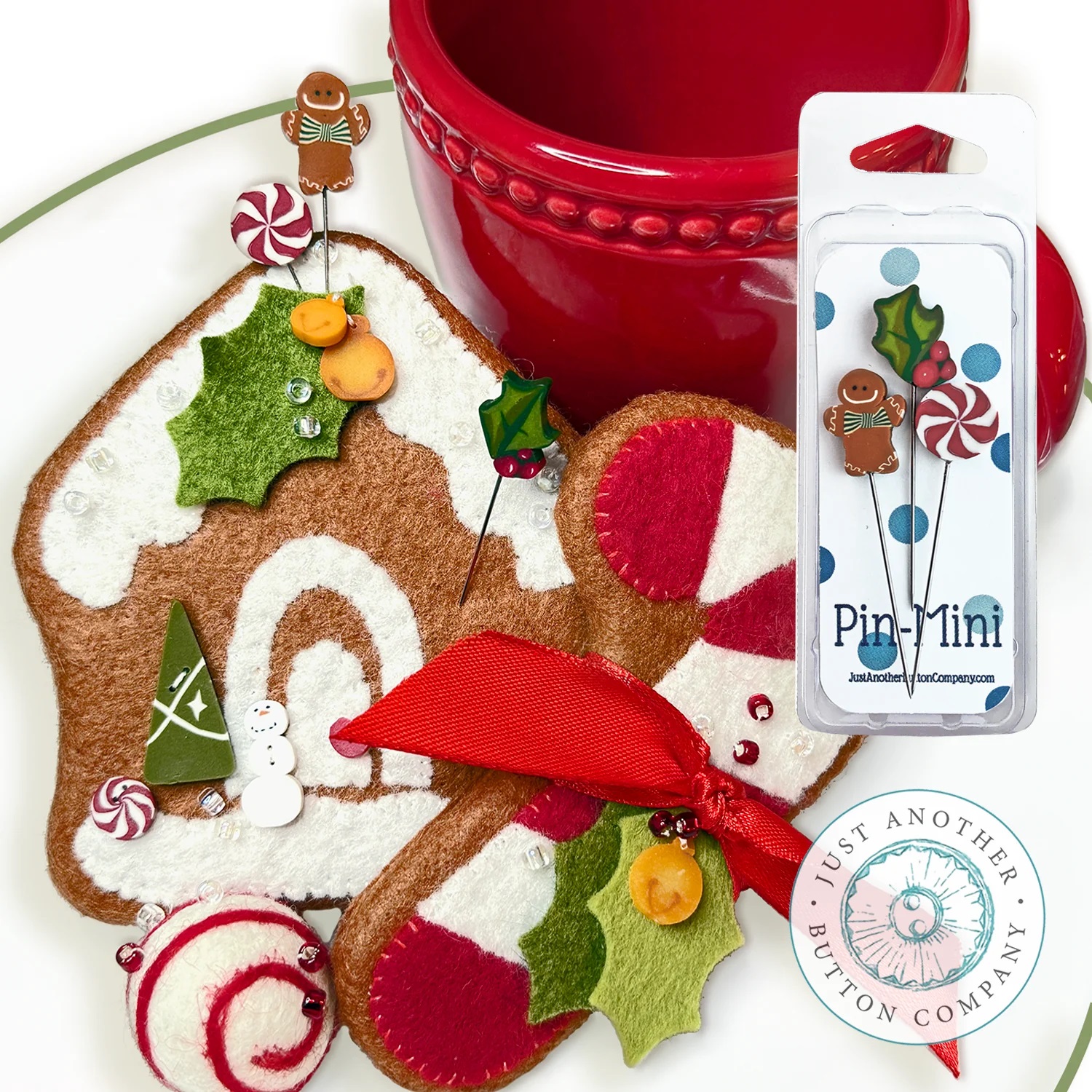Gingerbread Treats - Pin Lovers 2023 Club  by Just Another Button Company