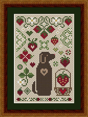 Happiness Is Heartmade - Strawberry Dog