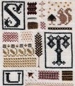 DR146 Sampler Of Stitches-Part Seven STU  by Drawn Thread -  RRP £10.00