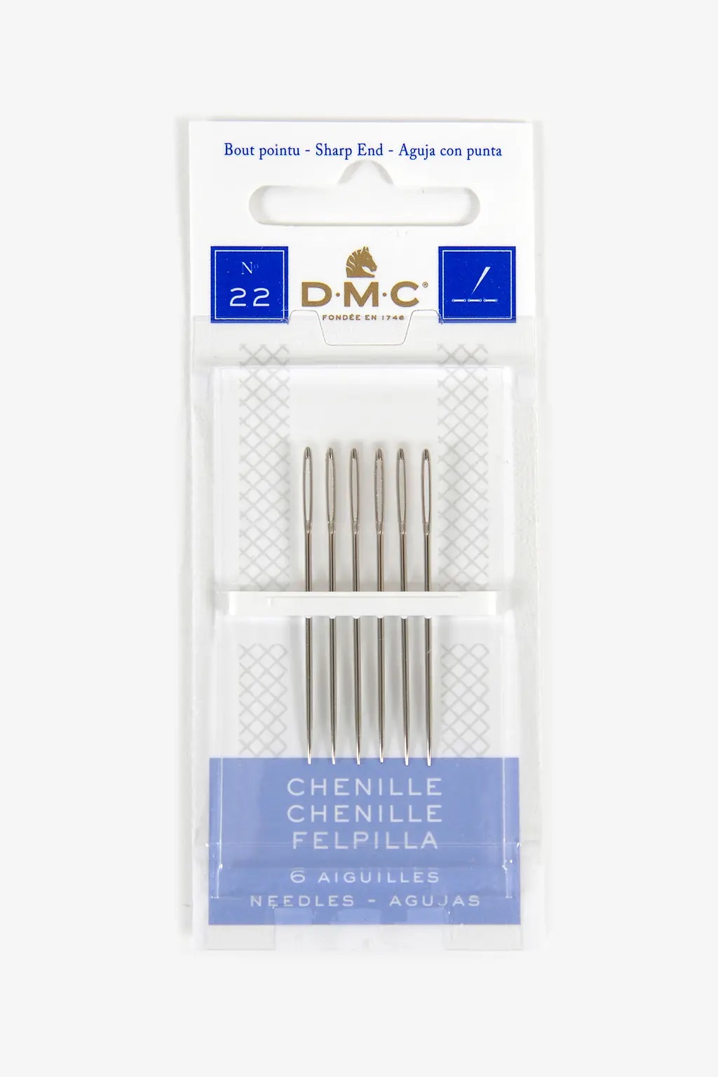 No  22 - 6 Pieces Chenille by DMC 