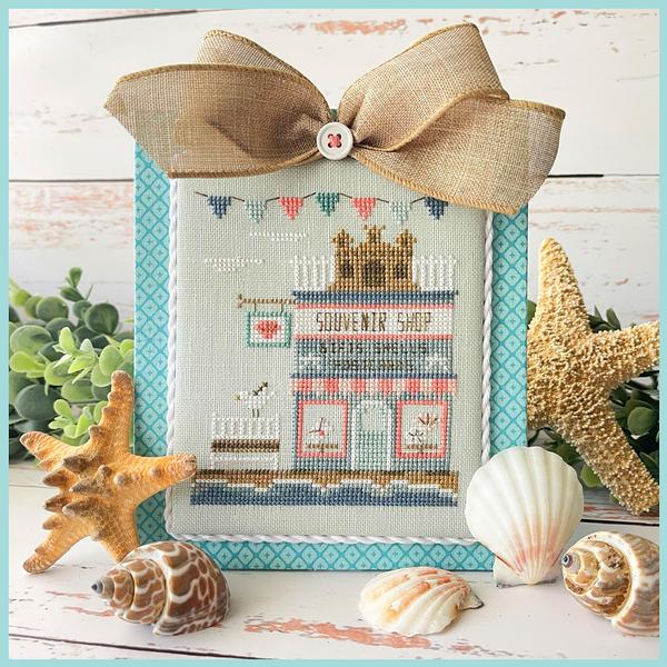 Country Cottage Needlework - Beach Boardwalk  -  No 7 Boardwalk Snack Shop 