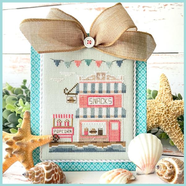 Country Cottage Needlework - Beach Boardwalk  -  No 5 Boardwalk Souvenir Shop