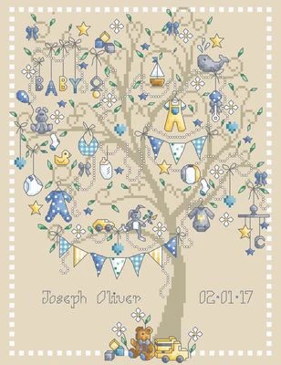 Baby Boy Tree by Shannon Christine 