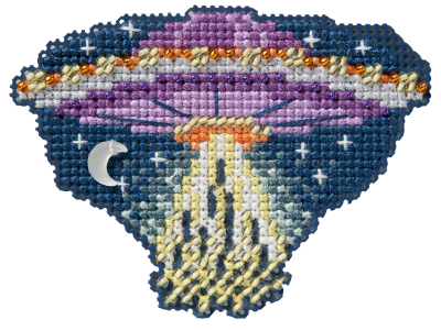  MH18-2522  UFO Ornament  by Mill Hill   