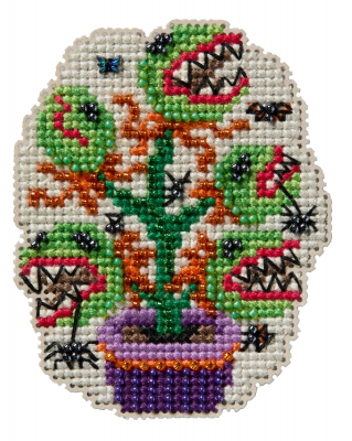  MH18-2524 Monster Plant Ornament  by Mill Hill    