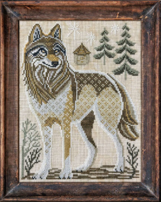 A Year in the Woods ll  - Series 2 - Wolf - Cottage Garden Samplings  