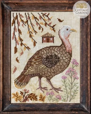  A Year in the Woods ll  - Series 5 - The Turkey by Cottage Garden Samplings - Pre Order