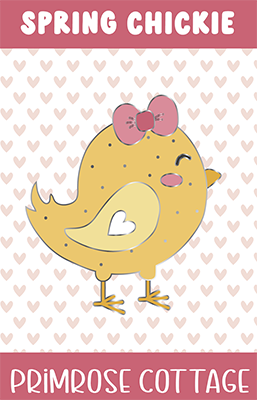 Needle Minder - Spring Chickie by Primrose Cottage Stitches 