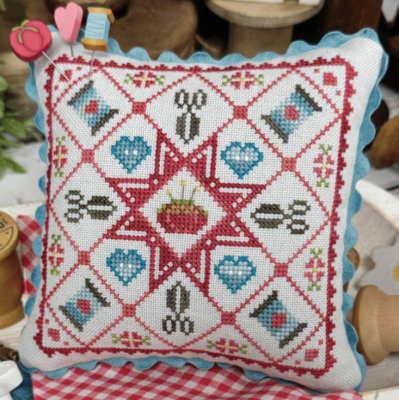 Primrose Cottage Stitches - Stitching Quilt