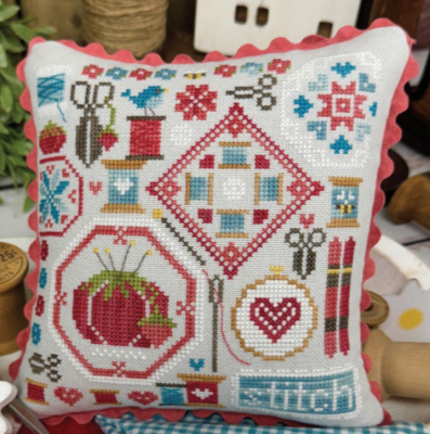 Primrose Cottage Stitches - Stitching Quaker