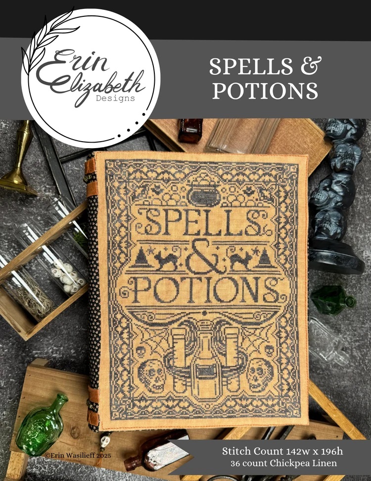 Spells & Potions by Erin Elizabeth -  RRP £13.00