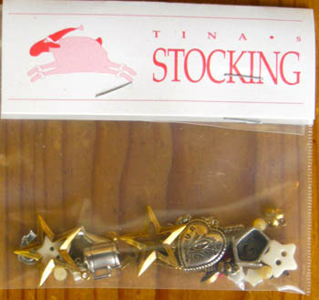 Tina's Stocking  - Charms- by Shepherd's Bush  