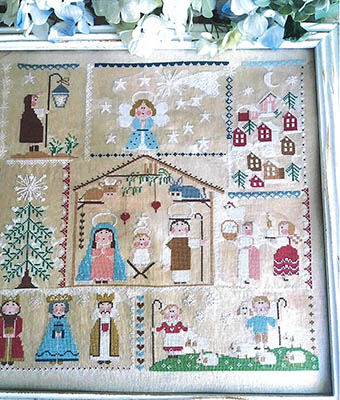 Nativity In Quilt by Cuore E Batticuore  