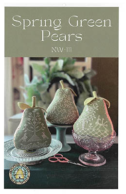  Annie Beez Folk Art - Spring Green Pears