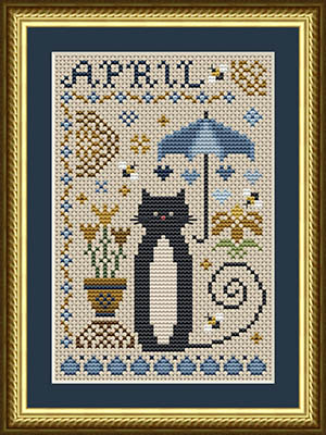 Happiness Is Heartmade - April Cat