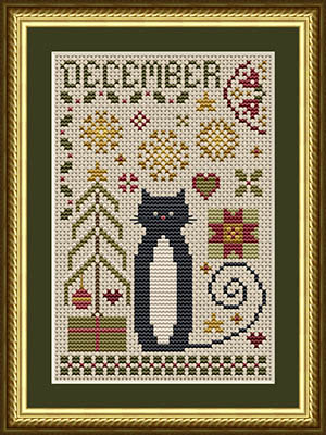 December Cat by Happiness Is Heartmade - RRP £8.00