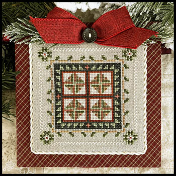 Little House Needlework -  5 - Quilt - Log Cabin 