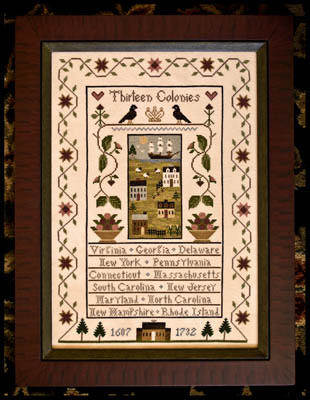 Little House Needlework - Thirteen Colonies