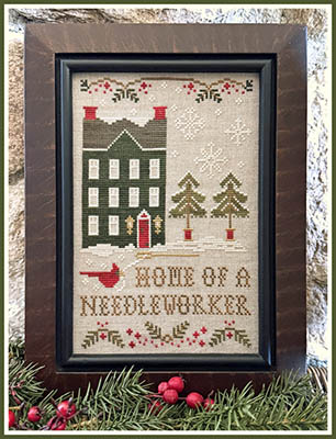 Little House Needlework - Winter At The Home Of A Needleworker