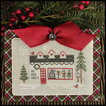  Little House Needleworks -  Bird House Hometown Holiday 