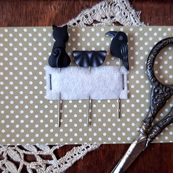 Halloween Creatures Pins by Puntini Puntini 