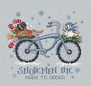 Snowmen Inc by Sue Hillis Designs 