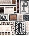 Drawn Thread - DR145 - Sampler Of Stitches-Part Six PQR