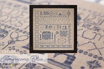 Americana Blue by October House Fiber Arts 