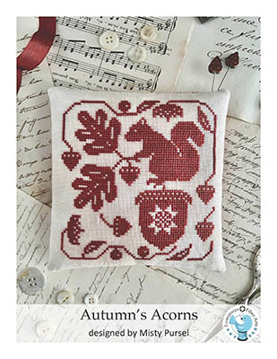 Luminous Fiber Arts - Autumn's Acorns