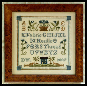 Necessities Sampler by Little House Needlework 