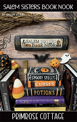 Salem Sisters Book Nook by Primrose Cottage Stitches  - RRP £12.00