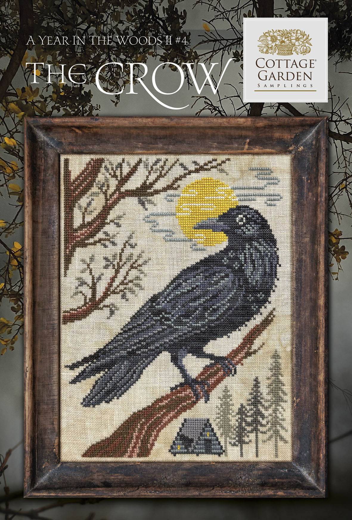  A Year in the Woods ll - Series 4 - The Crow - Pre Order by Cottage Garden Samplings