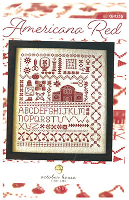 Americana Red by October House Fiber Arts 